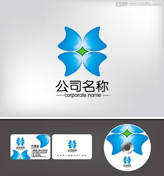 美容院标志 花店LOGO