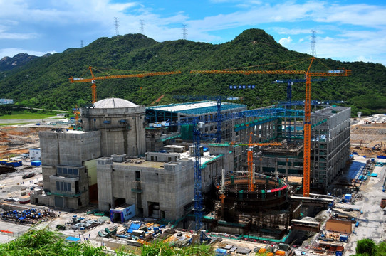 工程建设 建设中的核电站