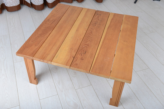 实木方桌 炕桌