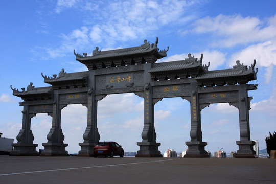 景区建设 景区大门