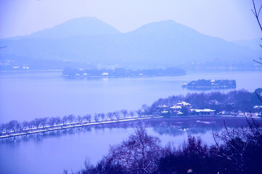 雪后西湖