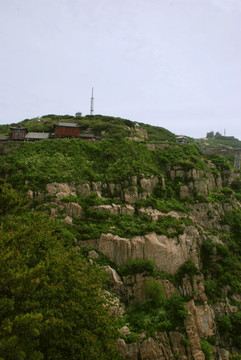 泰山 天空  山脉