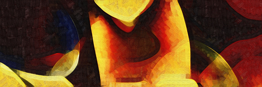 無框畫 抽象裝飾畫