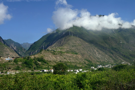 四川茂县山水风光