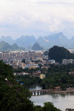 俯瞰桂林城