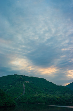 水长城美景