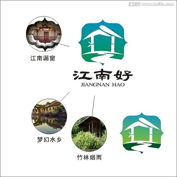 LOGO 标志 江南