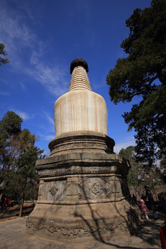 北京大觉寺 迦陵舍利塔