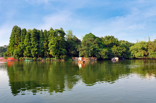 广州荔湾湖公园