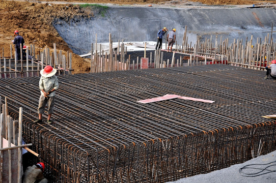 建筑工地 建筑材料