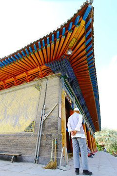 青海西宁东关清真大寺一角