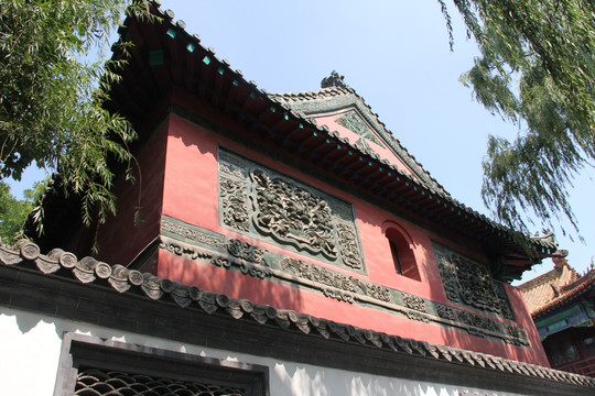 济南趵突泉公园建筑装饰
