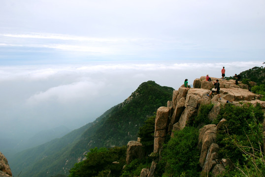 泰山 云海 泰山云海  天空