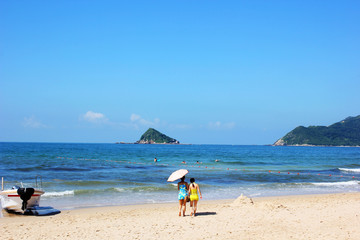 深圳南澳西涌海边旅游