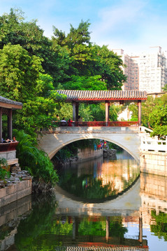 广州站荔枝湾河桥
