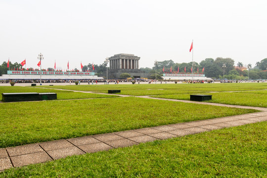 越南河内 巴亭广场
