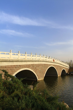 公园 桥梁
