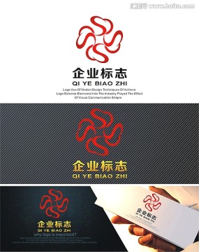 愛心金融logo設(shè)計