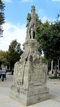 欧洲人物雕塑 葡萄牙风光