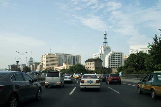 北京城市道路 西二环