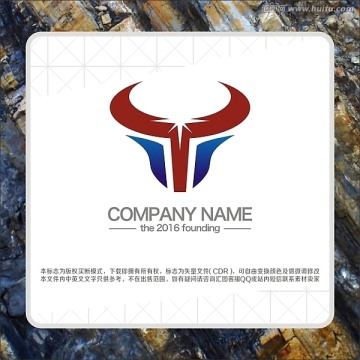 标志 LOGO 公牛