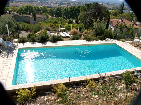 法国风光 别墅游泳池