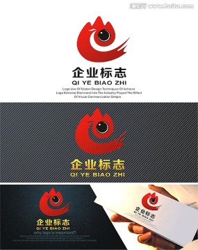 鳳凰攝影l(fā)ogo設計