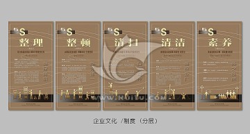 企业文宣标语 5S （分层）