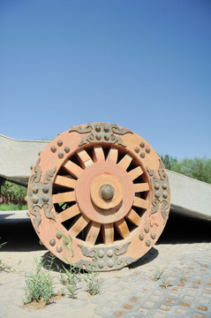 古代战车车轮