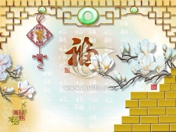 藝術(shù)玻璃浮雕背景  福