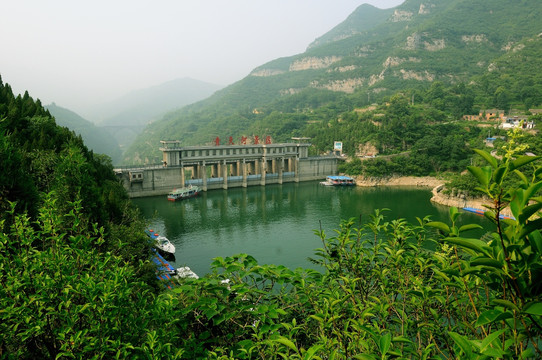 博爱青天河景区大坝