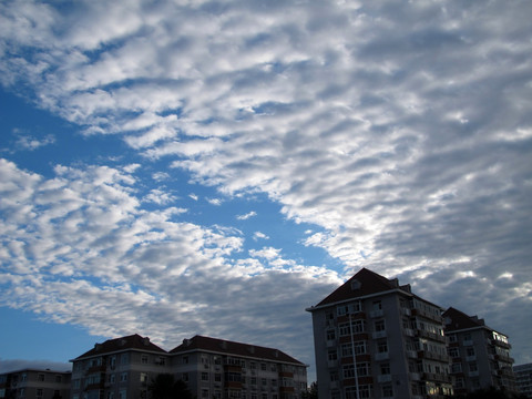 天空 天空云彩 蓝天白云