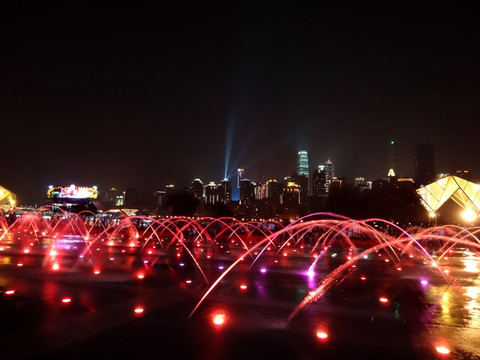 美丽的重庆夜景