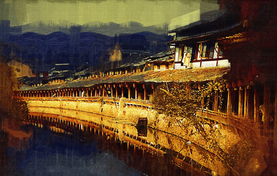 風(fēng)景油畫