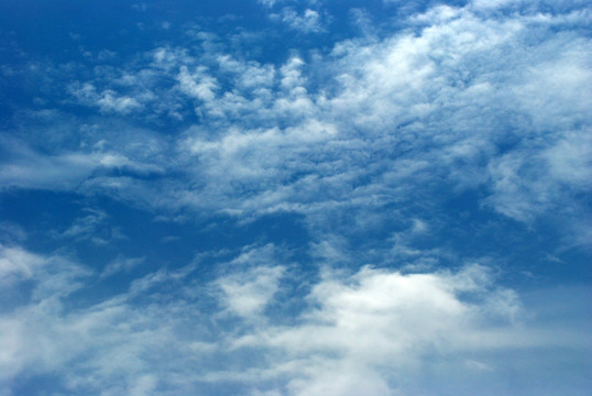天空 蓝天白云 天空云彩