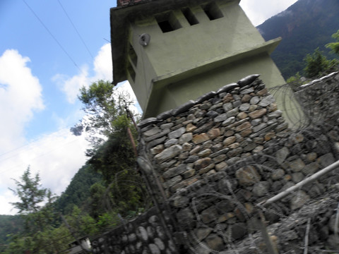 尼泊尔军队哨所