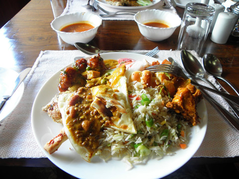 尼泊尔自助餐