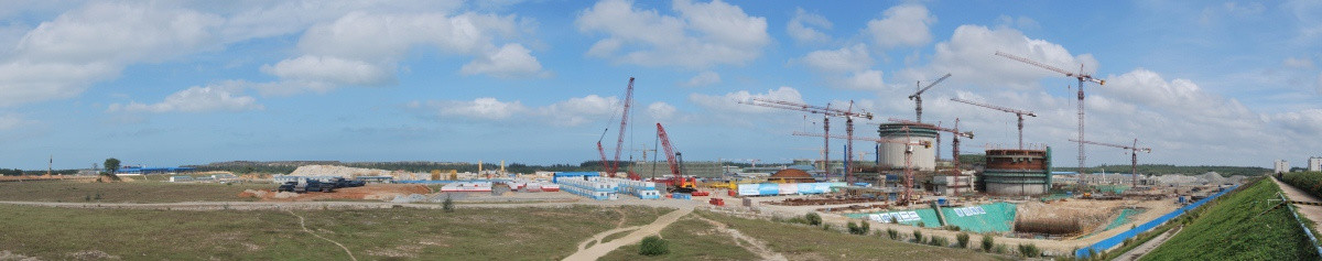 海南核电核岛建设全景图