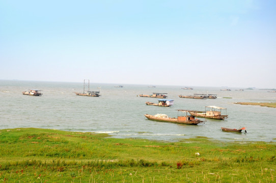 巢湖沿岸风光 巢湖风光