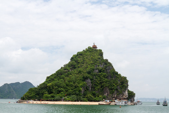 越南下龙湾 海上桂林 天堂岛