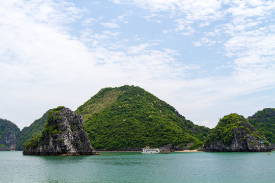 海上桂林 越南下龙湾风光