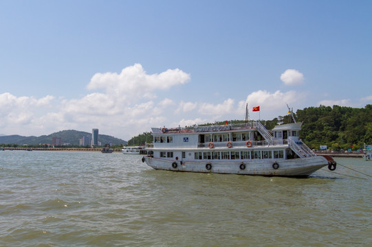 越南下龙湾 旅游轮船