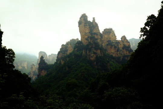 张家界奇山峻岭