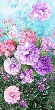 印花 花型 數(shù)碼印花 面料