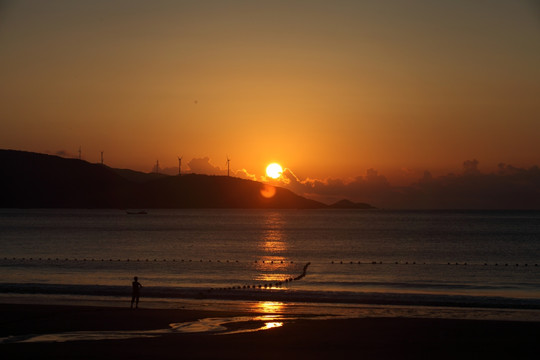 海岛日出