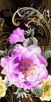 印花 花型 數(shù)碼印花 面料 家