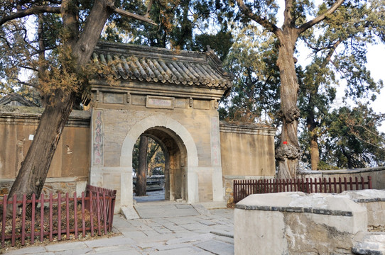 香山公园香山寺楞伽妙觉门