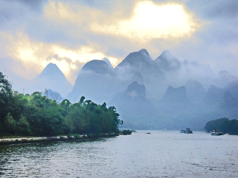 广西风景 山水