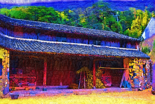 油畫
