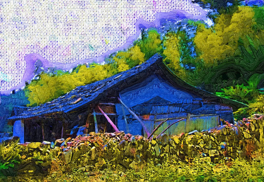 油畫